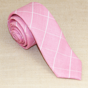 Pink Striped Tie